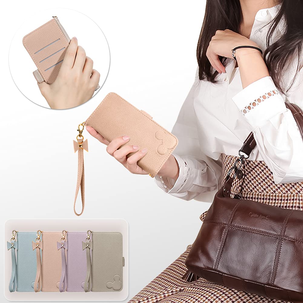 iPhone11用手帳型ケースアプリコットピンク Amazon.co.jp: KUKULA 手帳型ケース 用の IPhone11 ケース 財布型 上質