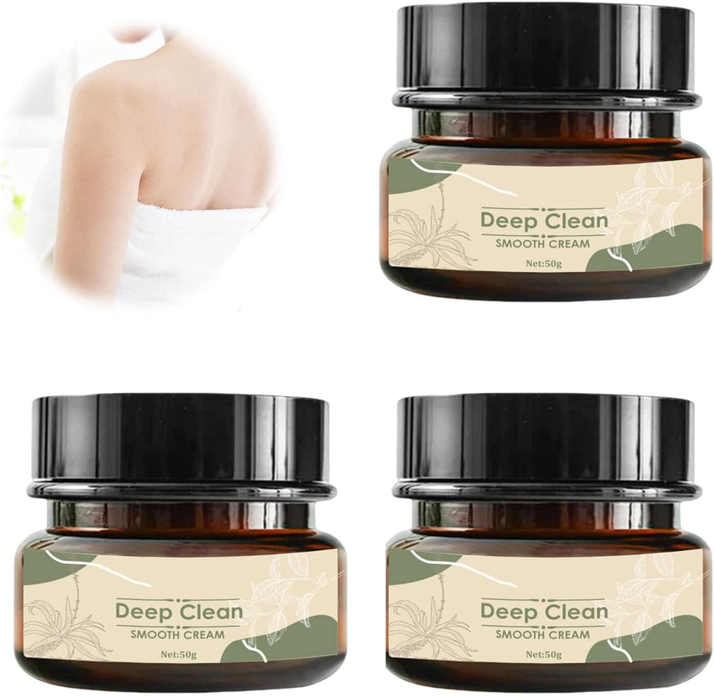 1/2/3PCS Keratosistreat Deep Clean Smooth Cream, Keratosis Pilaris