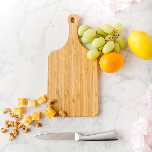 Miniatura 6 de Regalo de boda personalizado para parejas, tabla de cortar de bambú con monograma, regalos de compromiso o regalos de novia - Regalo para señor y