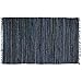 Sturbridge Country Rag Rug in Denim 24" x 36"