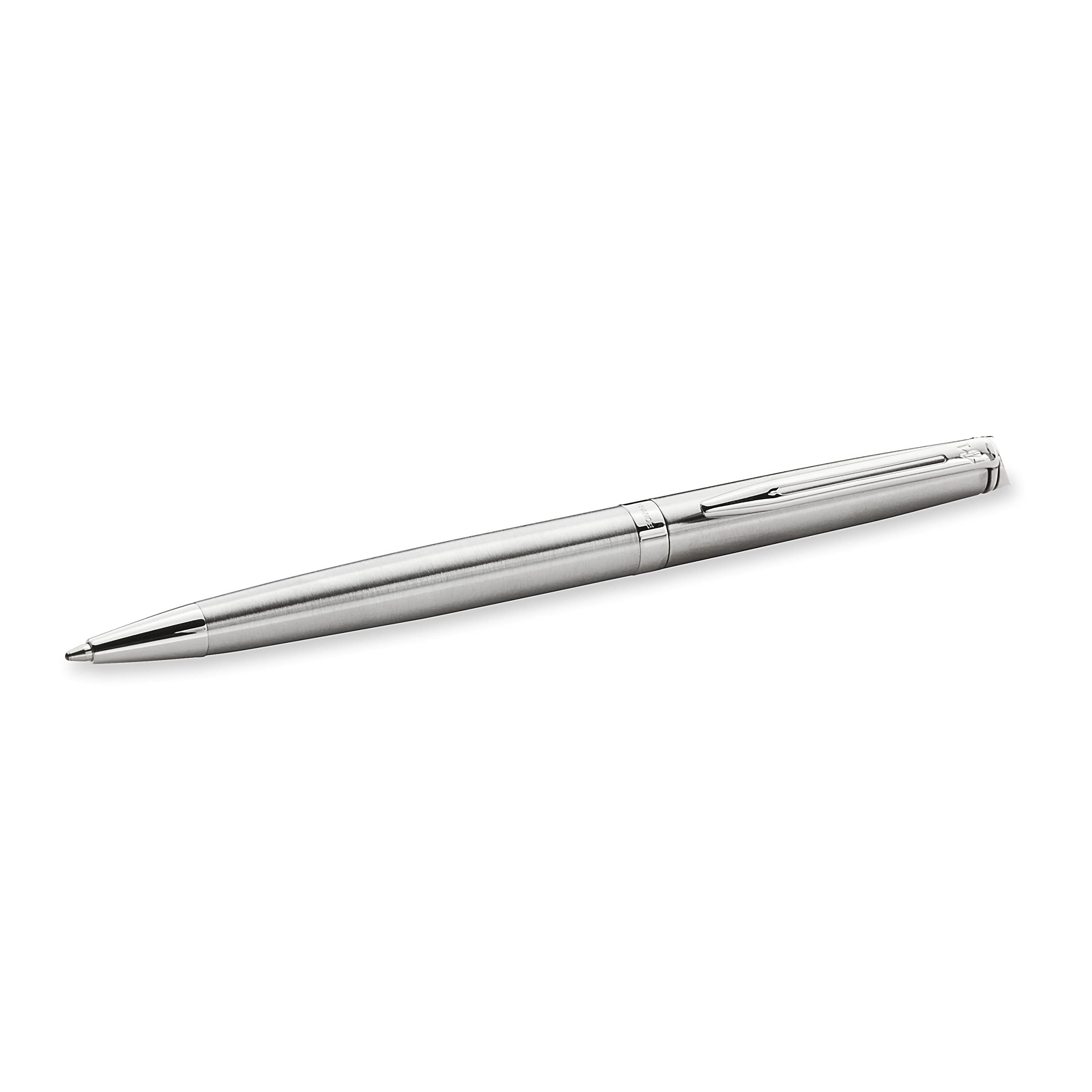 Waterman Emisfero Penna A Sfera Con Incisione Personalizzata, Inchiostro Blu, Nero Opaco, Regalo Elegante Ispirato A Parigi - 4