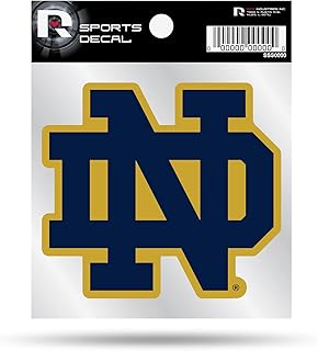 Rico Industries NCAA Notre Dame Fighting Irish - ND 4" x 4" Decal