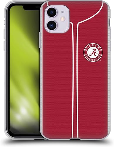 Miniatura 30 de Head Case Designs Funda de gel con logotipo oficial de la Universidad de Alabama UA [protección de grado militar] compatible con Apple iPhone 11
