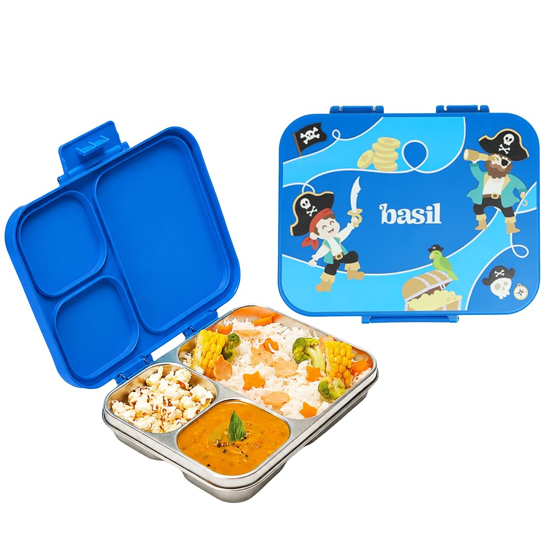 Basil Bento Ace Lunch Box - Stainless Steel -30 Basil Bento Ace Lunch Box - Stainless Steel -30