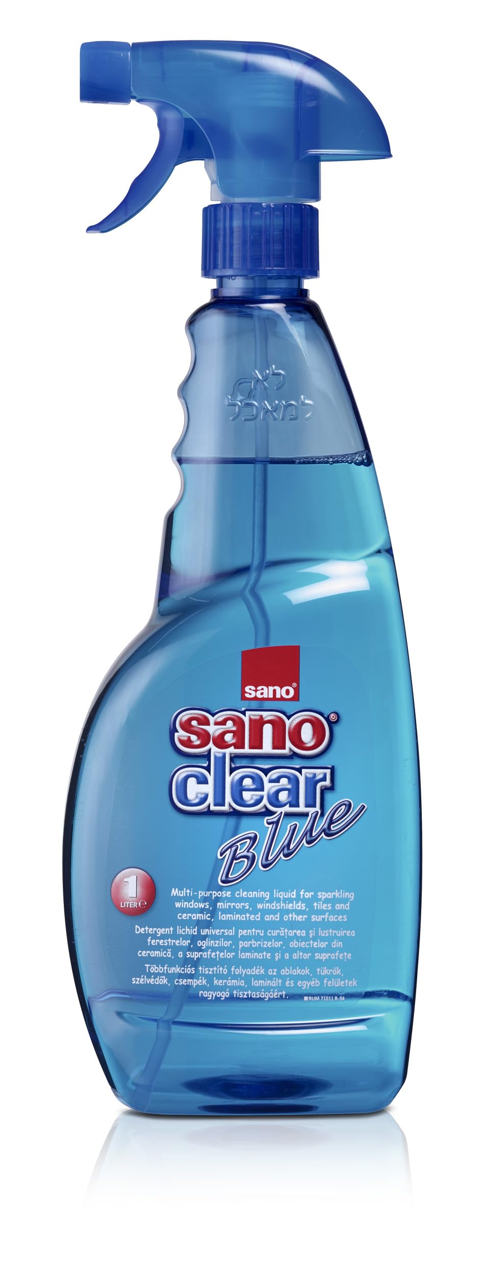 Sano Professional Clear Blue Liquid Window and Surface Cleaner - 1 Liter Spray Bottle | Multi-purpose cleaning liquid for sparkling windows, mirrors, windshields | Imported From Israel (B0D5R2BM96) Amazon Price History, Amazon Price Tracker