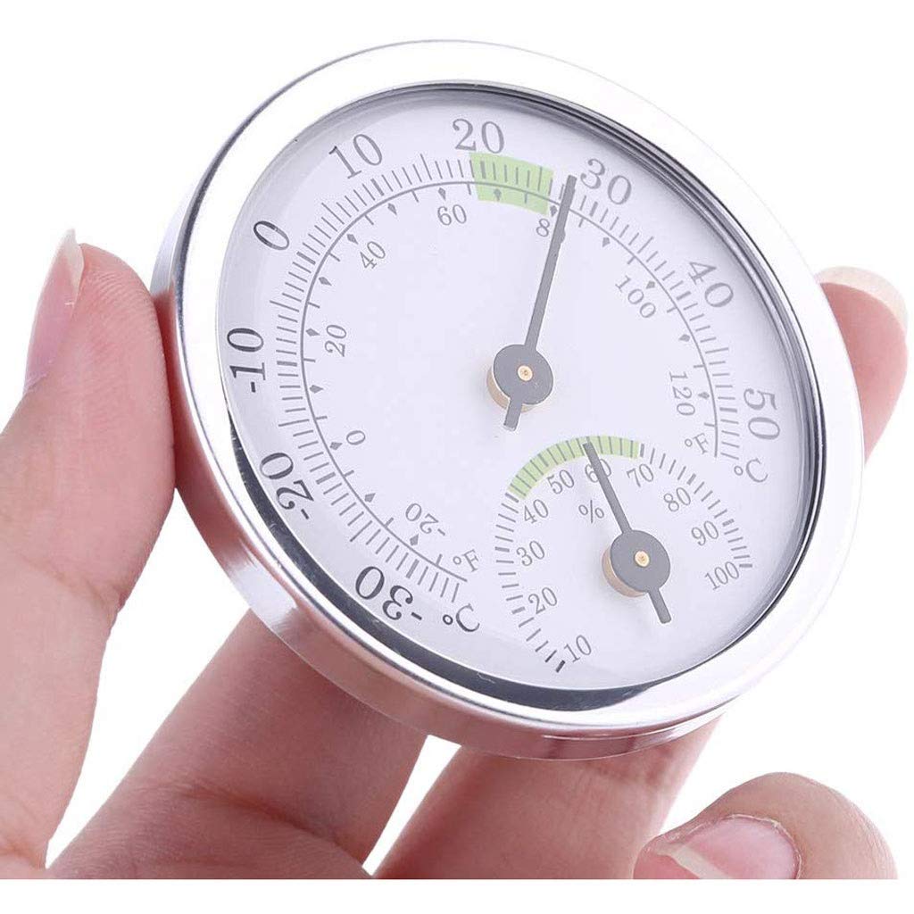 Termometr pokojowy, mini higrometr, mechaniczny, domowy higrometr (58 mm)