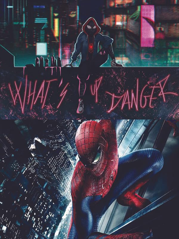 Wall Kalakar (Pack of 2) Spider-Sense Splendor: Thrilling Spider-Man Poster Art: on US Imported Paper (Unframed) With 3M Orginal Double Side Tape for Easily Stick(CB_SM_L_014,29)