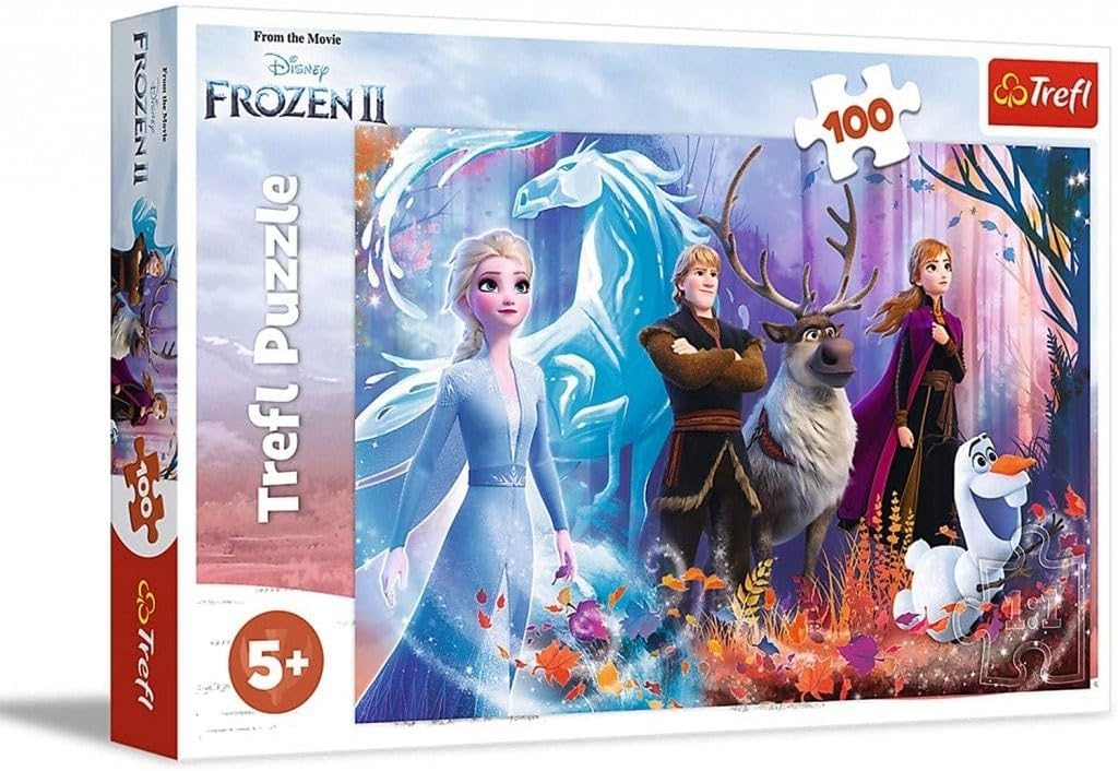 TREFL 10IT5900511163667IT10 100 El. Magic Krainy Lodu Frozen 2 (16366) [Puzzle]