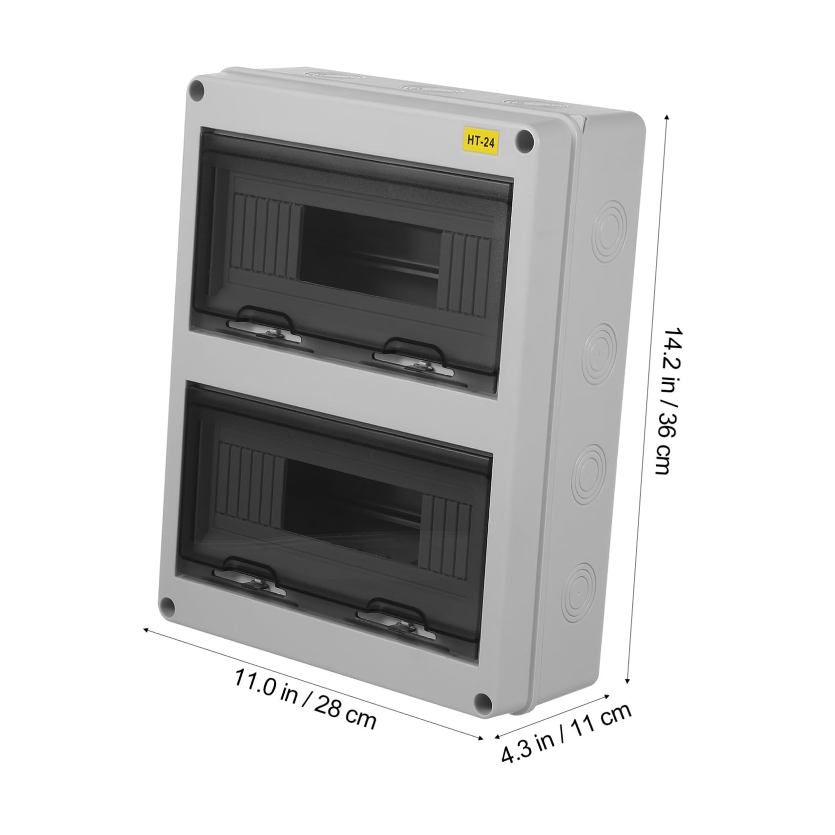 Homoyoyo Boîte De Jonction Plastique Boîte Électrique Étanche Boîtier De Distribution Électrique Extérieur