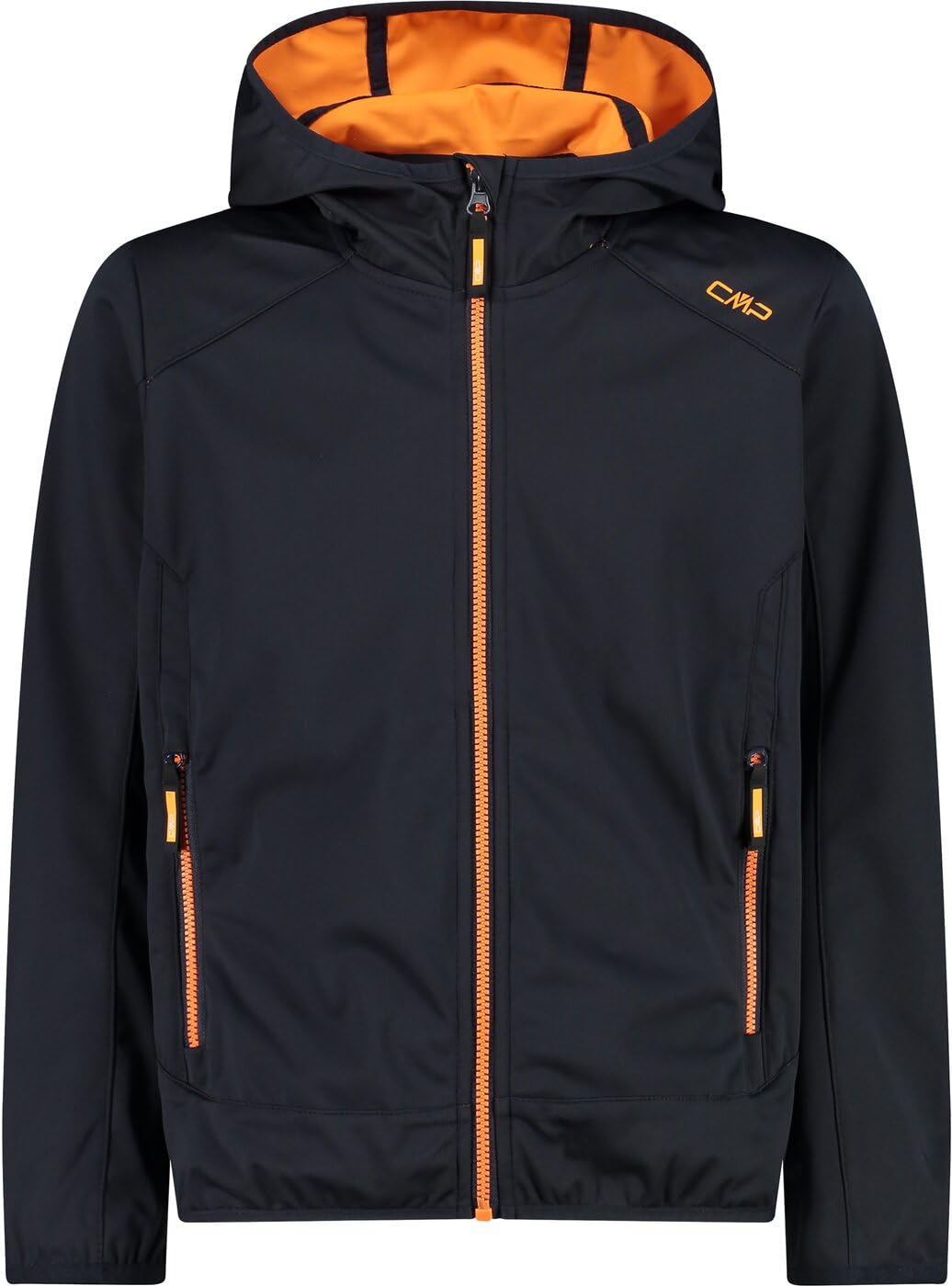 Giacca Fix Hood CMP Bambini - 88% Poliestere, 12% Elastan, Con Cappuccio, Lavabile In Lavatrice - Foto 10