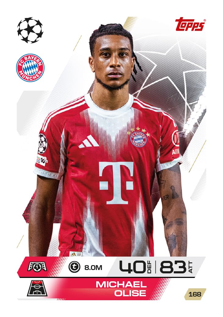 Topps UCC Match Attax 2025/26 - Scatola Display - contiene 32 pacchetti con 4 carte speciali incluse per pacchetto (12 carte per pacchetto).