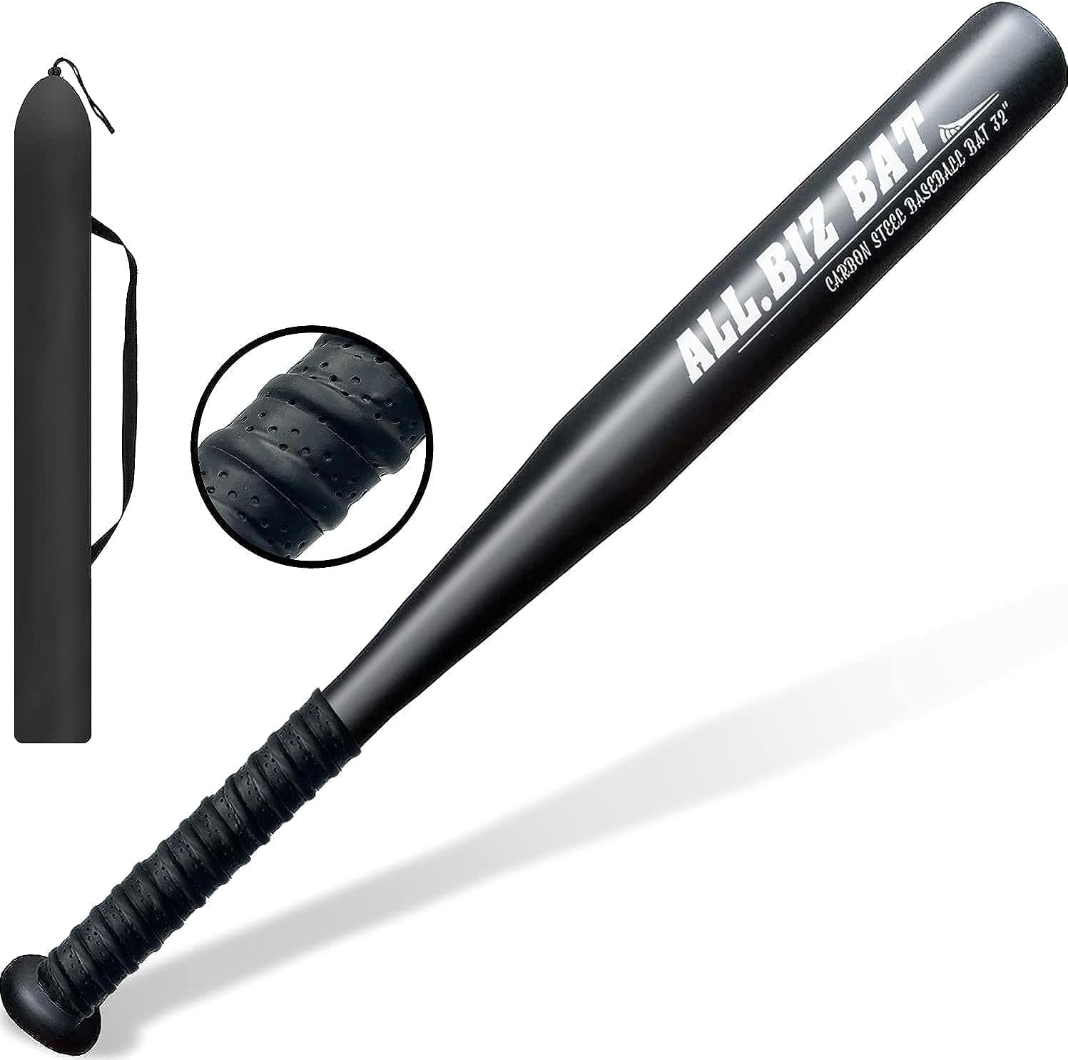 32 Inch Heavy Aluminum Steel Baseball Bat for Self Defense with Carry Bag (1 KG, 80 CM
