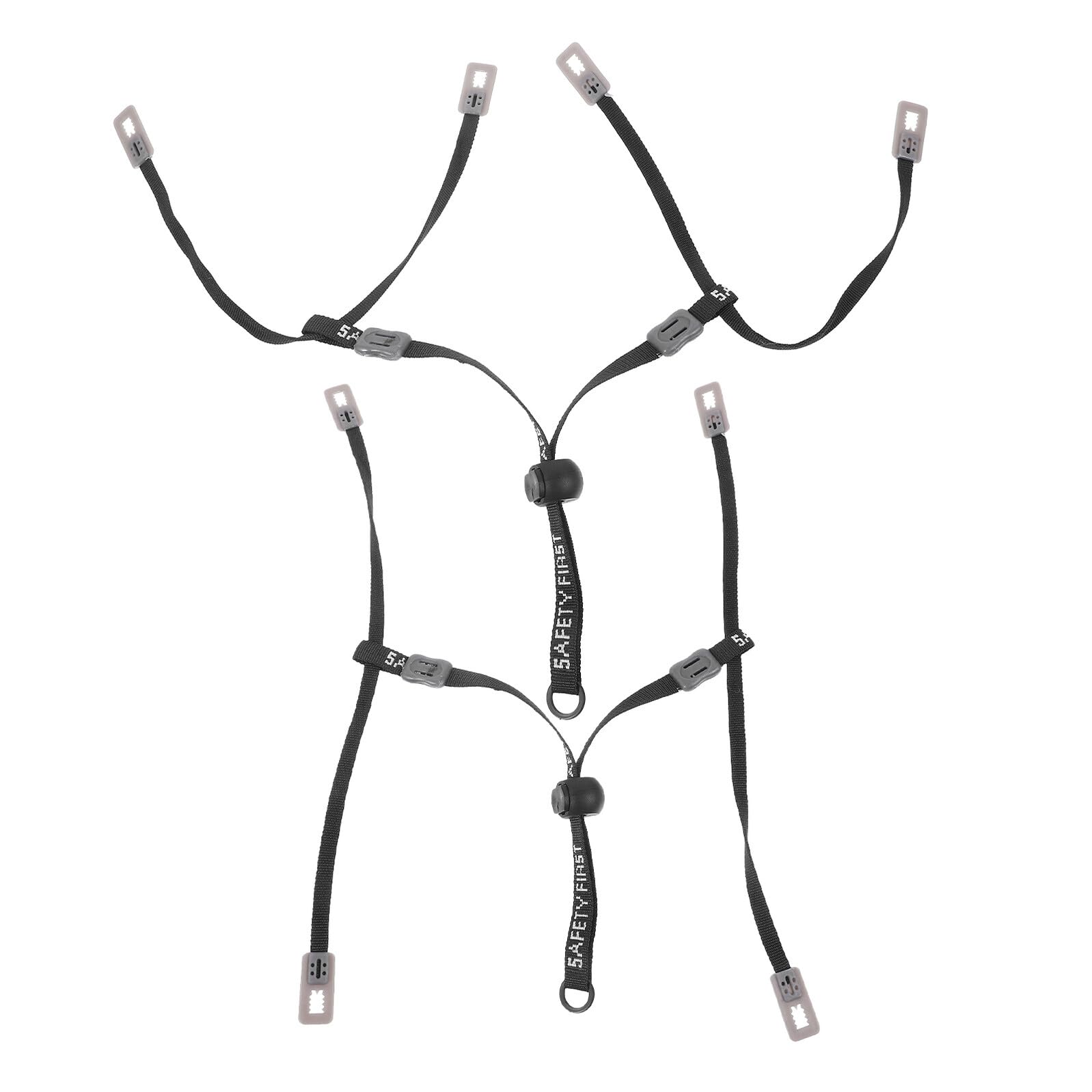 Repuesto de correas para barbilla de casco de construcción, barboquejo ajustable negro de 33,5cm 8