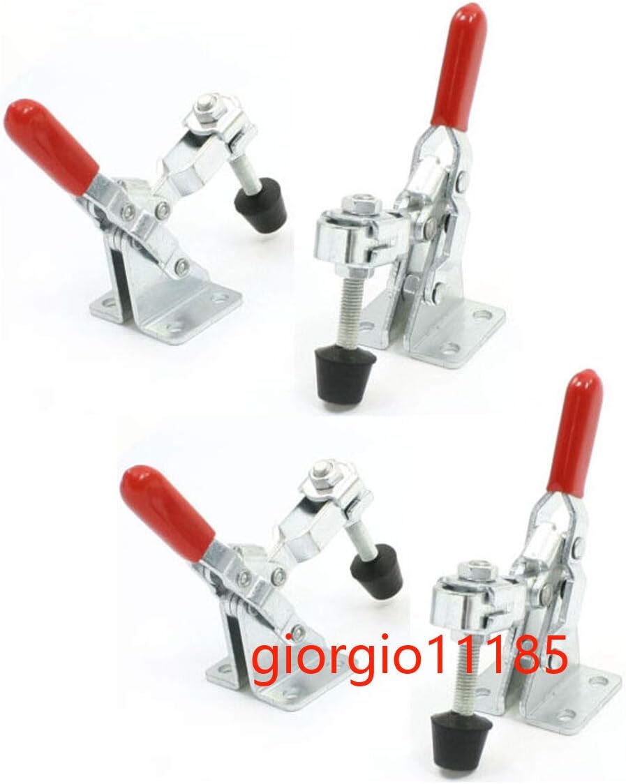 4pcs 101A 50Kg 110 Lbs Quick Holding Vertical Type Toggle Clamp