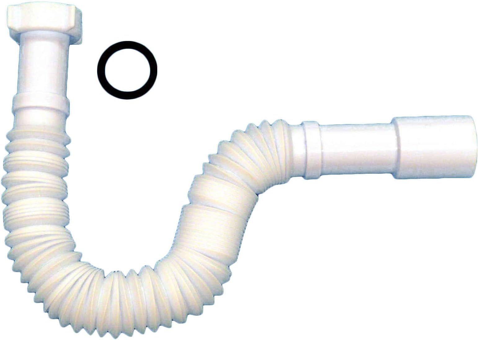 Waste Pipes White Adjustable Bathroom Basin Sink 1 1/4'' Connection Outlet Pipe 32/40mm Trap Syphon