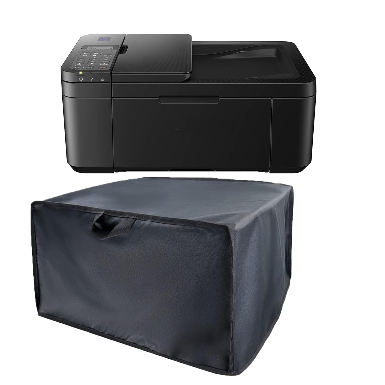 Printer Dust Cover Compatible for Canon PIXMA All in one Wireless E4270, E4570,Premium Nylon, Water-Resistant, Durable, Anti-Static Protection for Home & Office Printers (Dorca)- Black (B0DHD6HLR3) Amazon Price History, Amazon Price Tracker