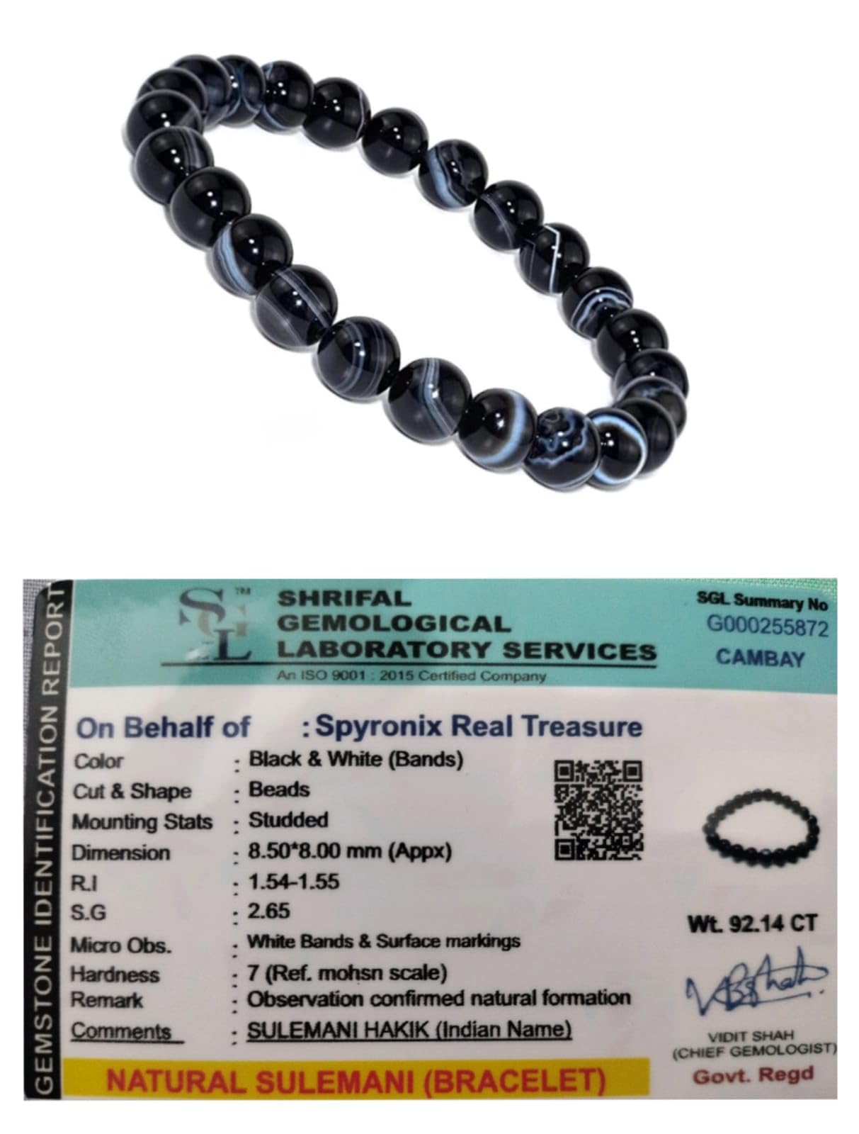 See full amazon price history chart for SPYRONIX REAL TREASURE Triple Protection Bracelet With Natural Tiger Eye, Black Obsidian And Hematite Stone Certified 8mm Stone SPYRONIX REAL TREASURE Triple Protection Bracelet With Natural Tiger Eye, Black Obsidian And Hematite Stone Certified 8mm Stone (B0CWF6C716) Amazon Price History, Amazon Price Tracker