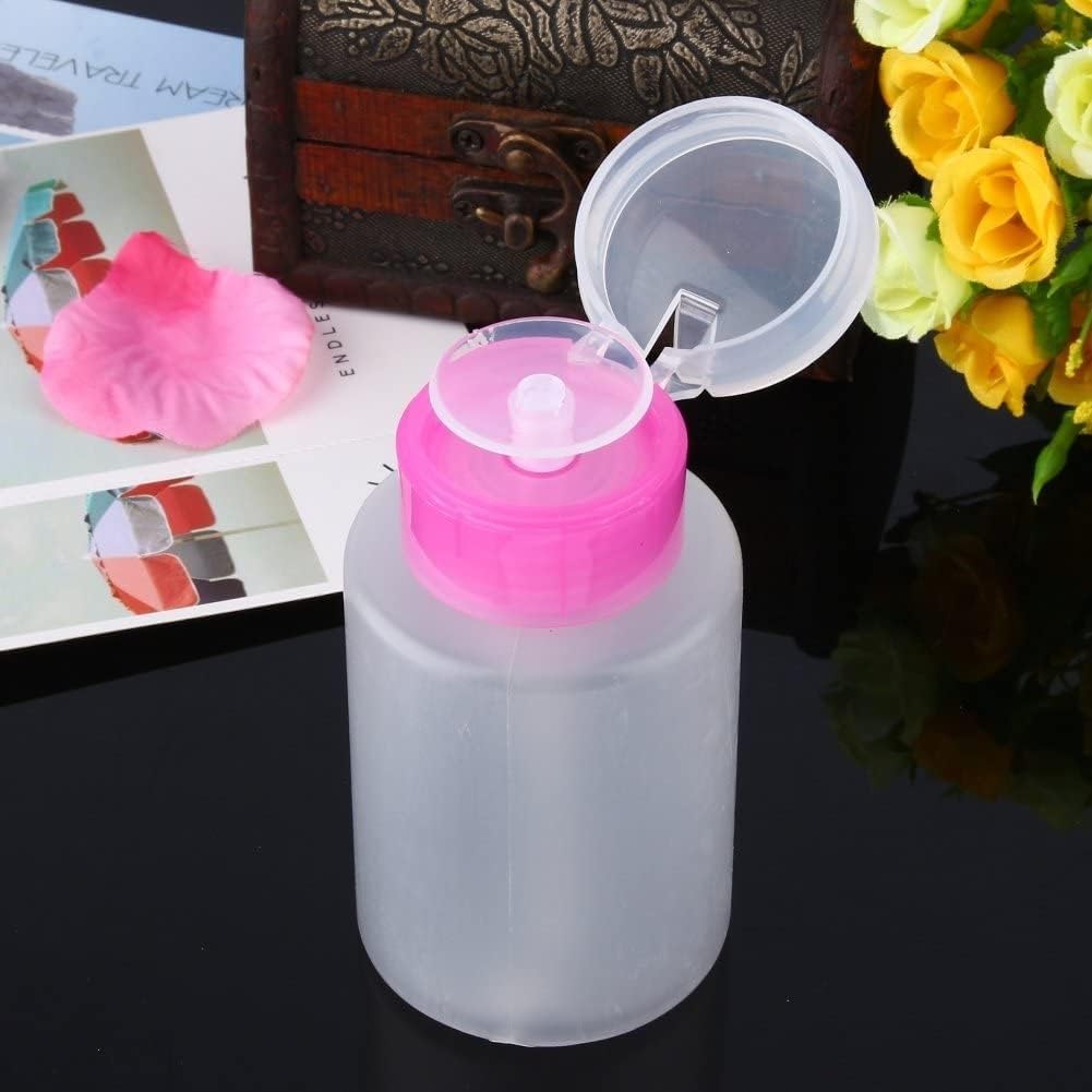 MYYNTI Push Down Empty Lockable Pump Dispenser Bottle for Nail Polish and Makeup Remover-Nail Polish Dispenser-Nail polish Remover Pump (pack of one)-picture-34