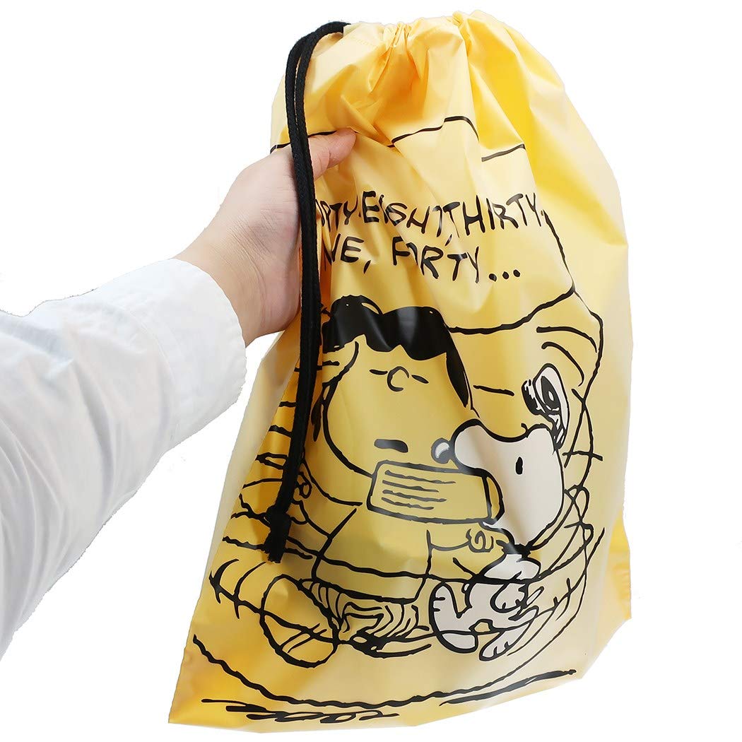Amazon | スヌーピー[ギフト 巾着バッグ ビニール M]ラッピング用品