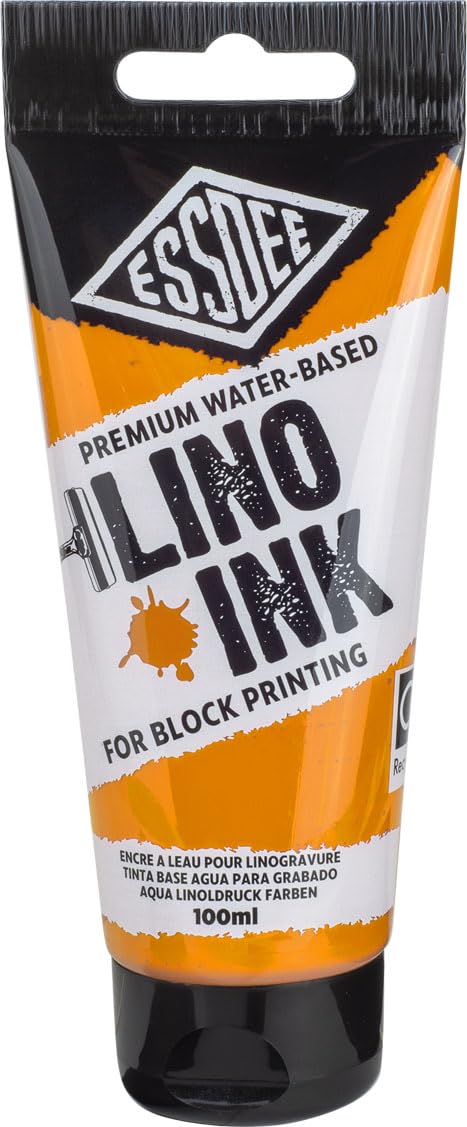 Essdee Orange Block Printing Ink, 100Ml