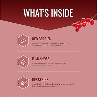 Approved Science® Uritrac™ - UTI Support - Cranberry, D-Mannose, Lingonberry - Vegan Friendly - 60 Capsules per Bottle - Pack of 2