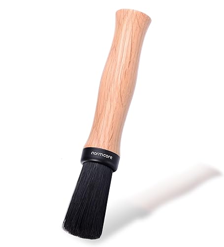 Miniatura 5 de Normcore Barista Brush - Cepillo de limpieza de café - Cepillo de café con mango de madera de roble americano natural - Cepillo de limpieza para