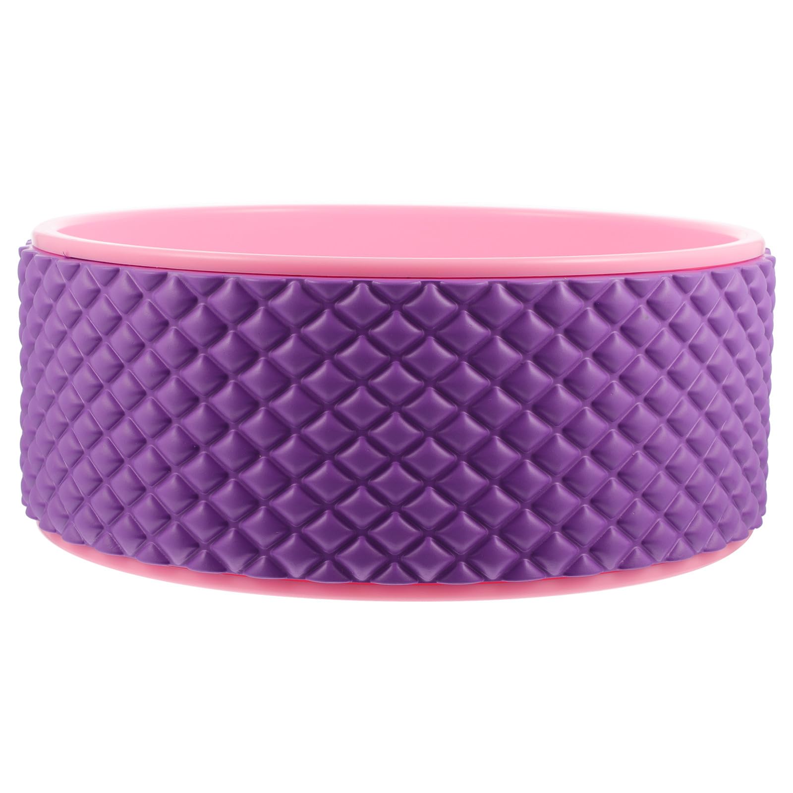 SHERCHPRY Yoga Rad Sportmassagerad für Rückbeugen Pilates Rolle aus Langlebigem Material 3D Massage Roller für Anfänger Yoga Zubehör für Mehr Flexibilität und Muskelaufbau