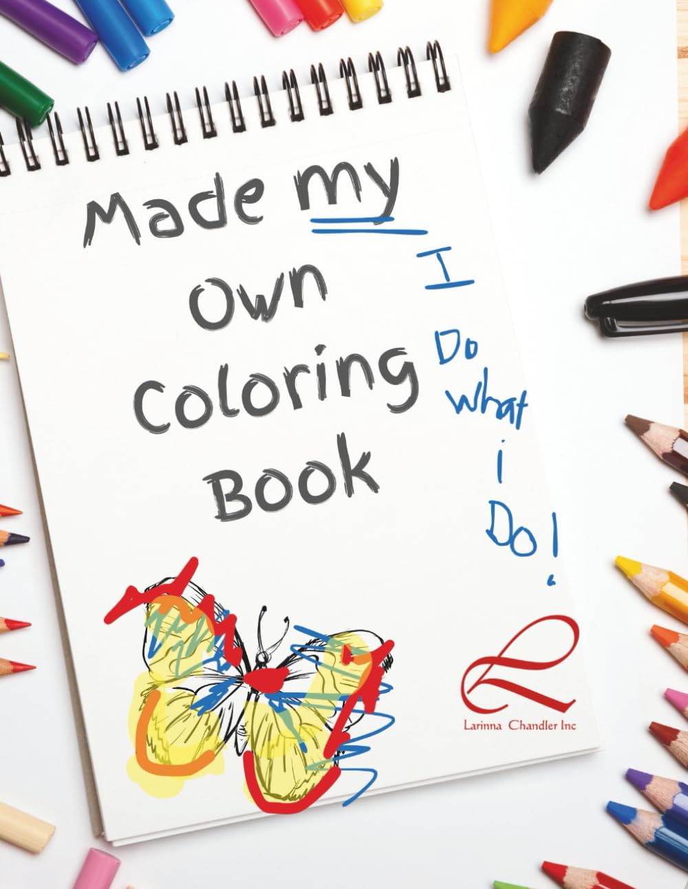 Made my Own Coloring Book: Clean Coloring Book for Adults