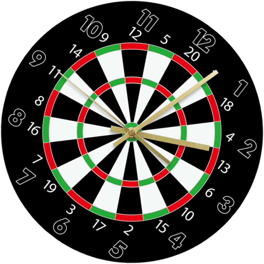 Yardenfun Darts Wall Clock Living Room Wall Clock Home Wall Clock for