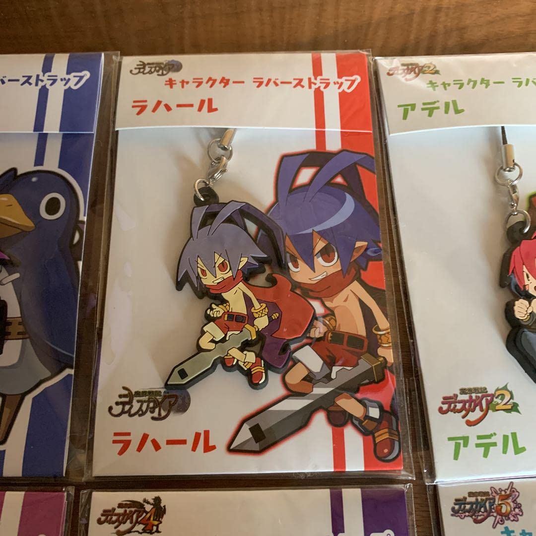 Amazon.co.jp: ディスガイア キャラクターラバーストラップセット