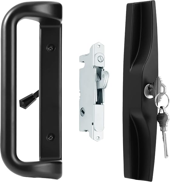 House Guard Patio Door Handle Set with Key