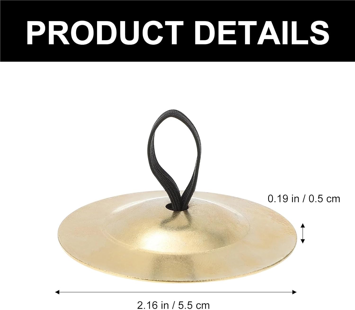 Finger Cymbals 8/20/40Pcs Copper Finger Cymbals Belly Dance Percussion Instrument Brass Lightweight Dancing Props Zills(20pcs)