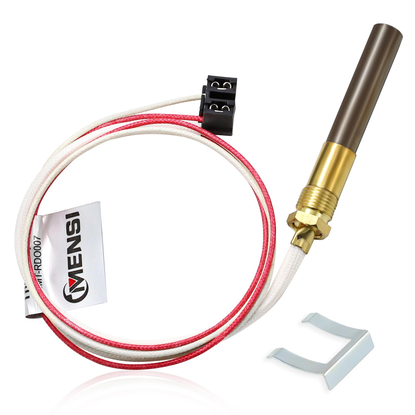 Photo 1 of Hiorucet SP20824 Natural LP Thermopile Senor Component Compatible with Rheem, Ruud, Richmond Water Heaters Pilot Assembly, SP20824 Thermopile Replace SP21058 SP20754 SP21096 SP20739 SP20800, 750MV