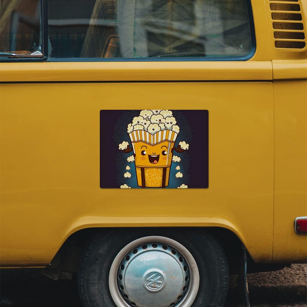 Cute Food Car Magnet 2 PCS - Cool Car Magnet - Funny Sticker