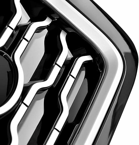 Miniatura 5 de Parrilla Parachoques delantero superior Rejilla Facelift Para Land Rover Range Rover Vogue 2013 2014 2015 2016 2017 Intercambio Parte # L405