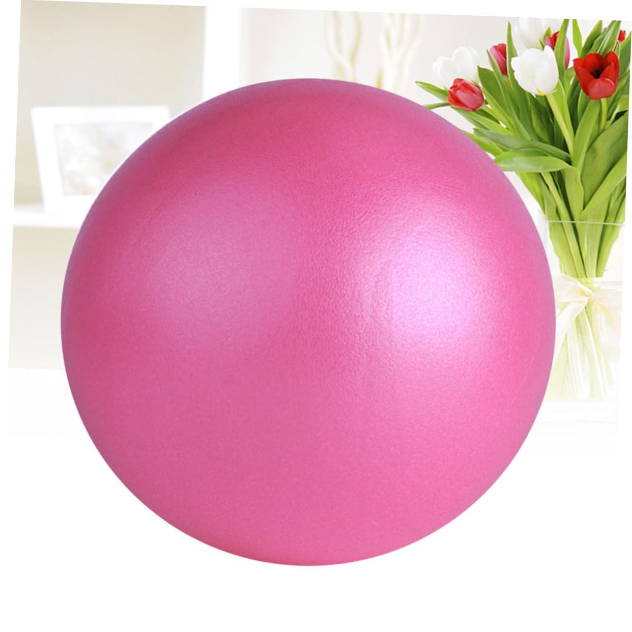 GOOHOCHY Yoga Pilates Ball Set 3pcs Exercise Balls for Balance Improvement Home Fitness PVC Material Dull Polish