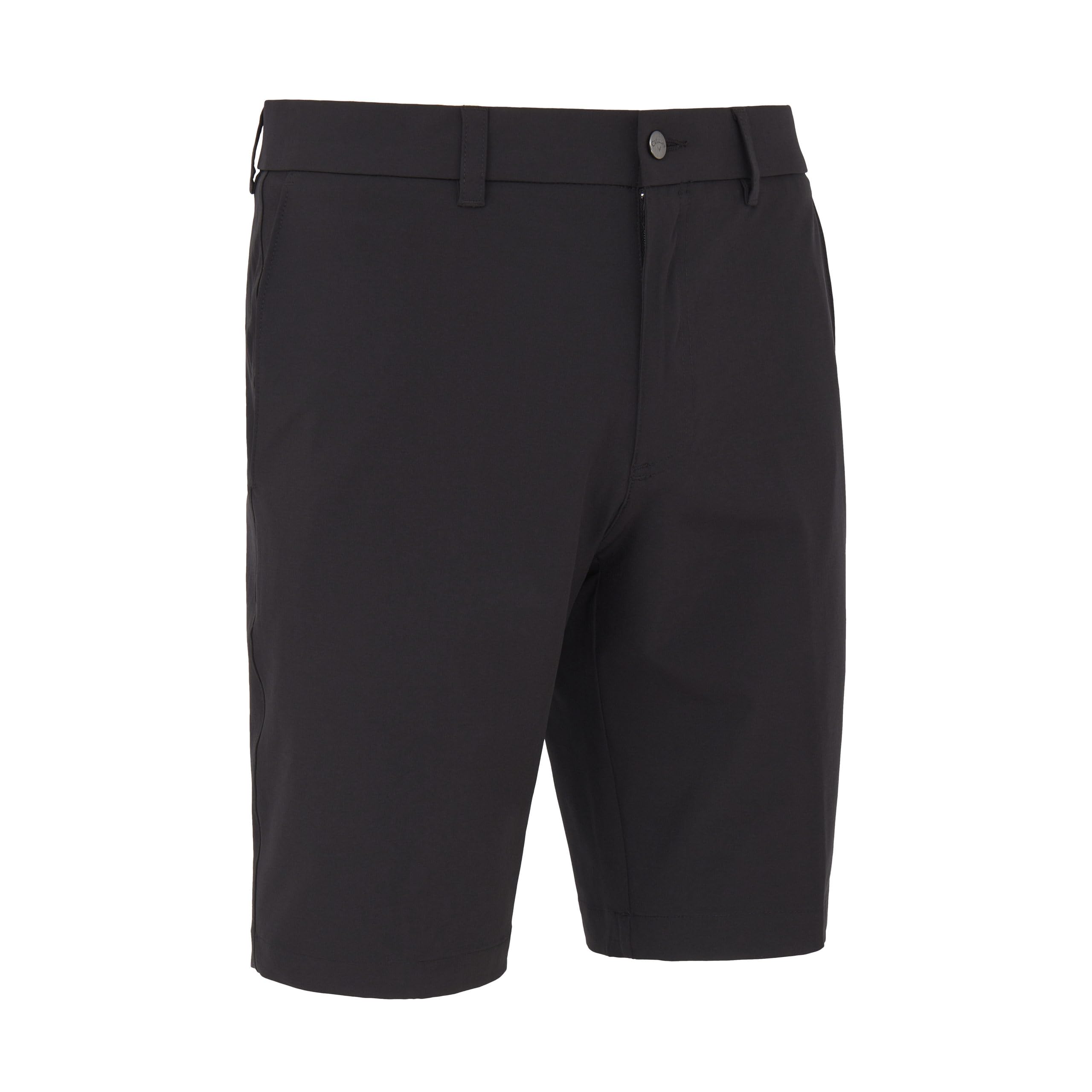 Callaway Apparel Mens Golf for with Stretch Shorts, Caviar, 34W EU