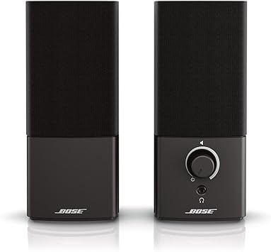 Bose Companion 2 Series III Multimedia Speakers - for PC (with 3.5mm AUX & PC Input) Black