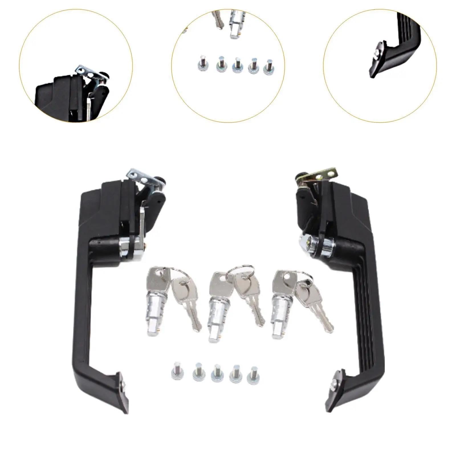 Kit Di Riparazione Maniglie Per Portiere Anteriori Per Land Rover Per Defender 90 110 130 (2 Pezzi) DA3345 Mxc7652