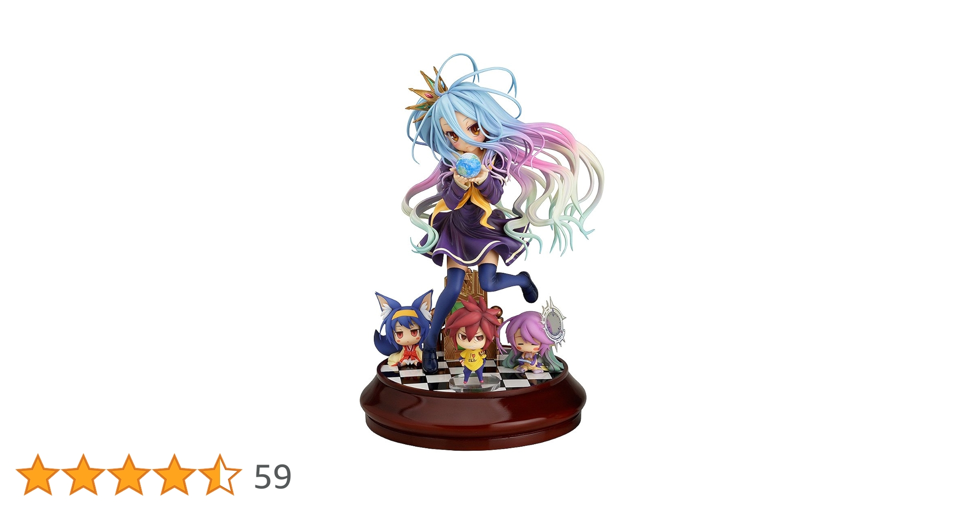 Amazon.co.jp: ノーゲーム・ノーライフ 白 1/7スケール ABS&PVC製 塗装