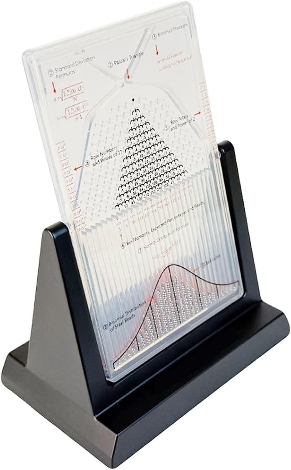Tavola Di Galton, Tavola Di Galton Da Scrivania, Strumento Didattico Per Laboratori Di Fisica, Dimostrazione Efficace Delle Leggi Statistiche, Modello Dimostrativo Di Probabilità Con Curva A