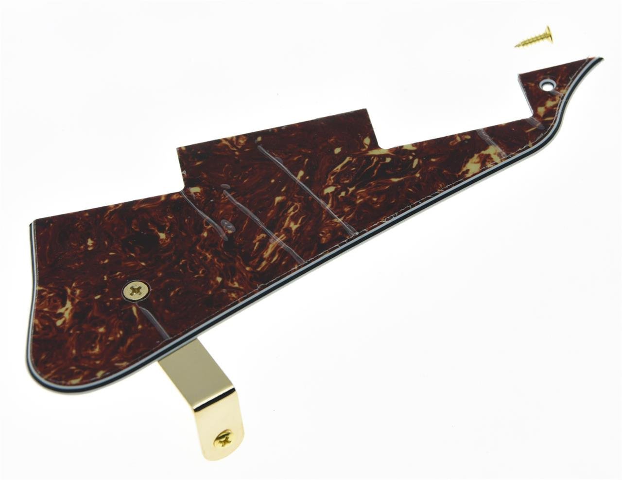 KAISH Red Pearl LP Pickguard Pour Guitare Avec Support Chromé Pour Epiphone Les Paul