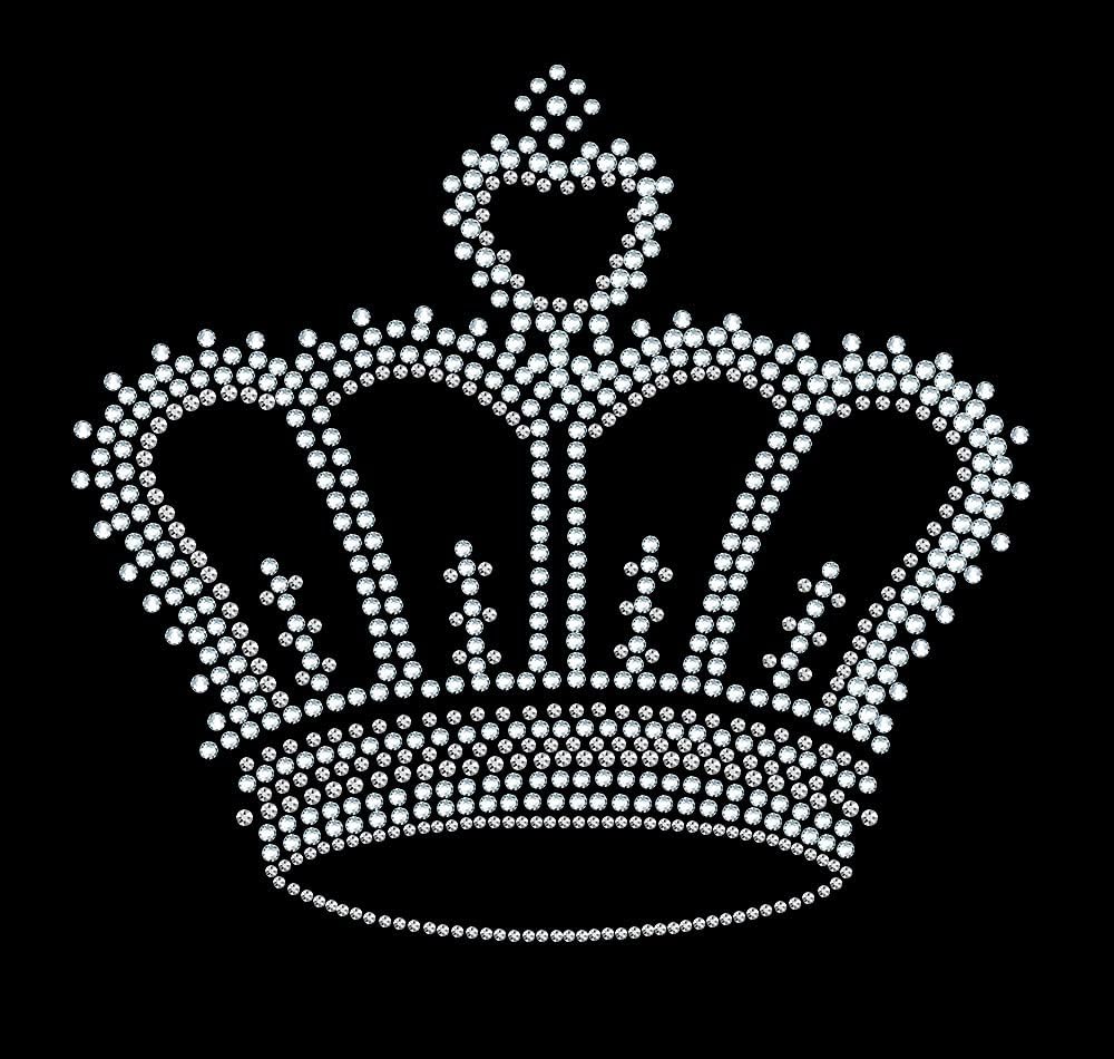 MFK CarsCover King Crown Crystal Diamond Bling Rhinestone Black Car SUV Truck Low Back Seat Covers Black Velvet Cover