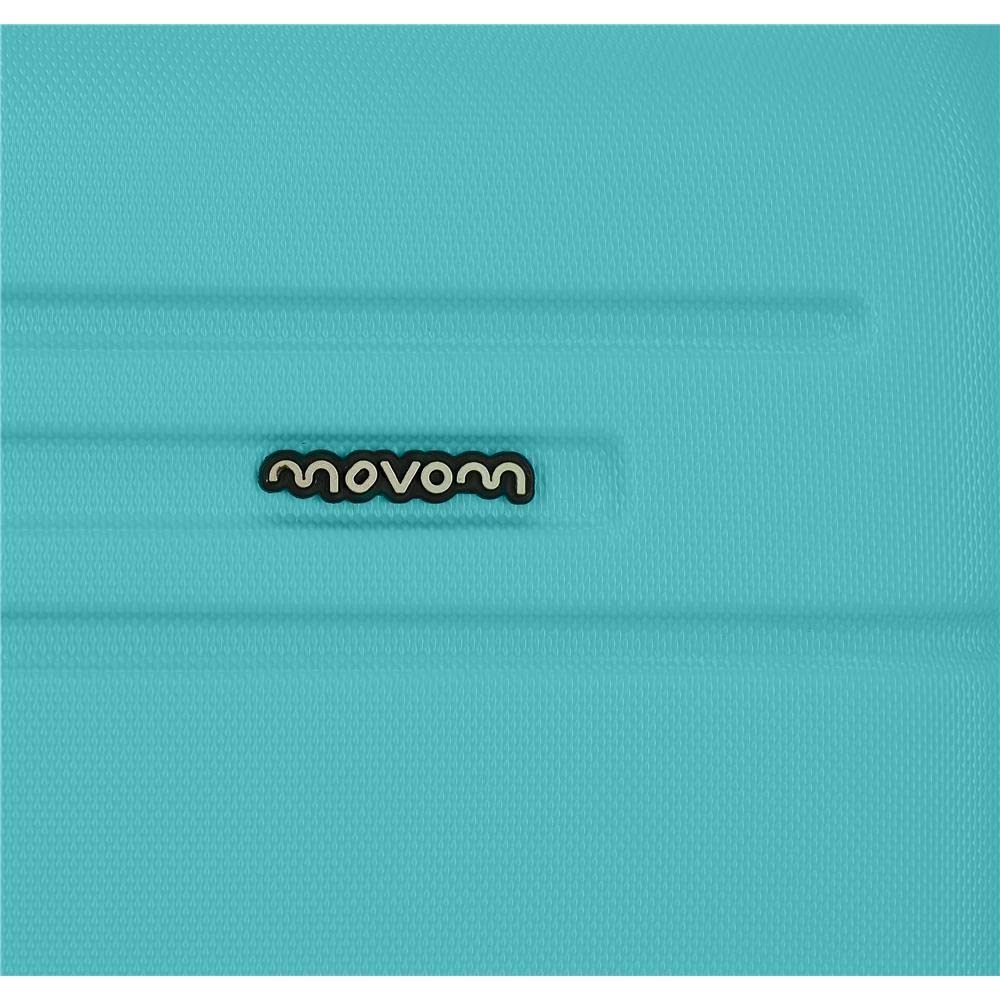 MOVOM Galaxy, Equipaje De Mano Unisex, Turquesa, Talla Unica