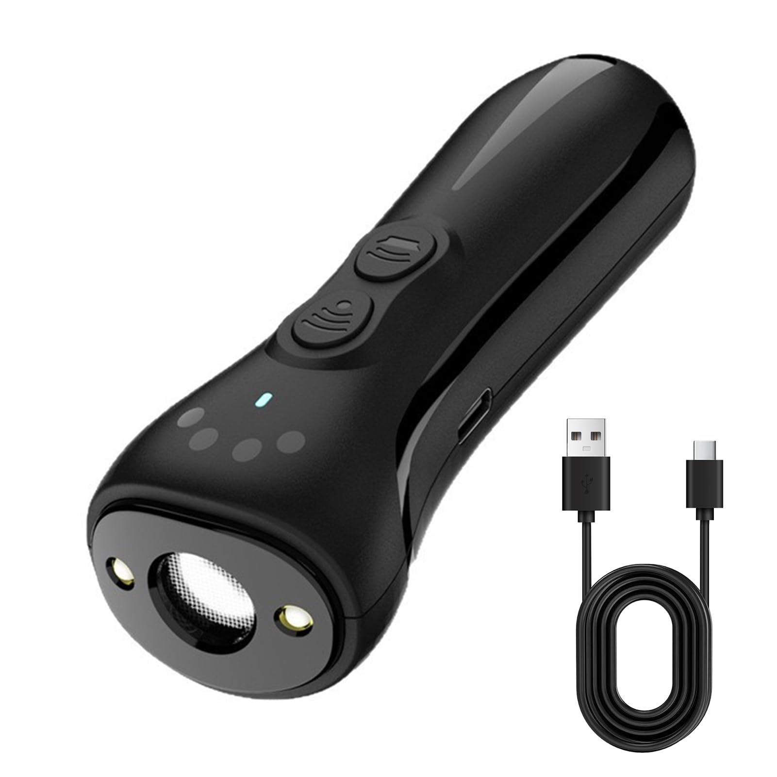 nilic Ultrasonic Dog Barking Device, LED Flashlight Dog Deterrent with Type-C Fast Charging AI Intelligent Conversion Anti Barking Device for Dogs Cats Compact & Portable Stop Dog Barking Tool