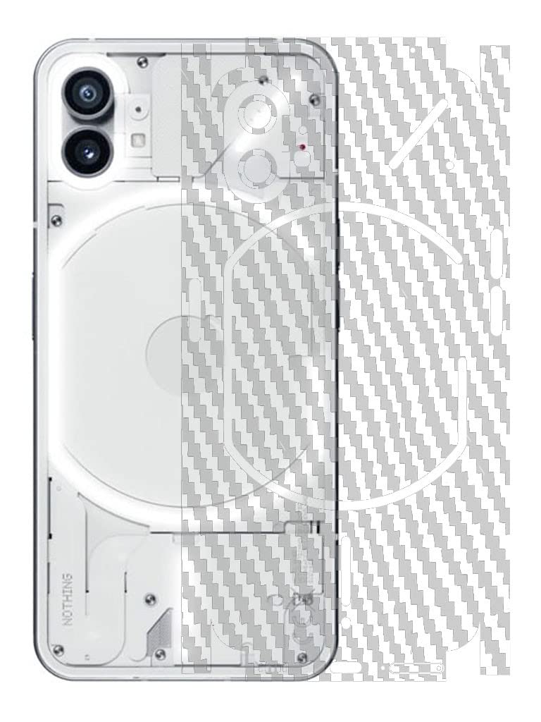 AtOdds - Nothing Phone 1 Mobile Back Skin Rear Screen Guard Protector Film Wrap with Camera Protector (Coverage - Back+Camera+Sides) (Transparent) (B0B7BKDPYP) Amazon Price History, Amazon Price Tracker