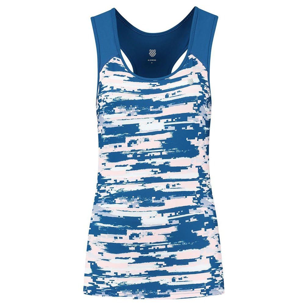 K-Swiss Top męski Kobiety Koszulka Na Ramiączkach Hypercourt Stripe