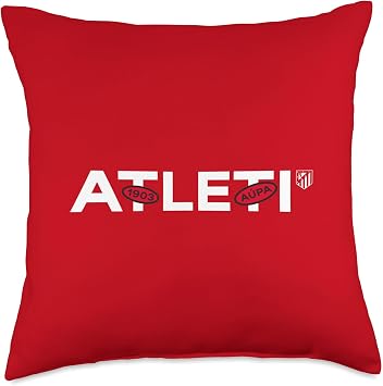 Atletico de Madrid. Throw Pillow