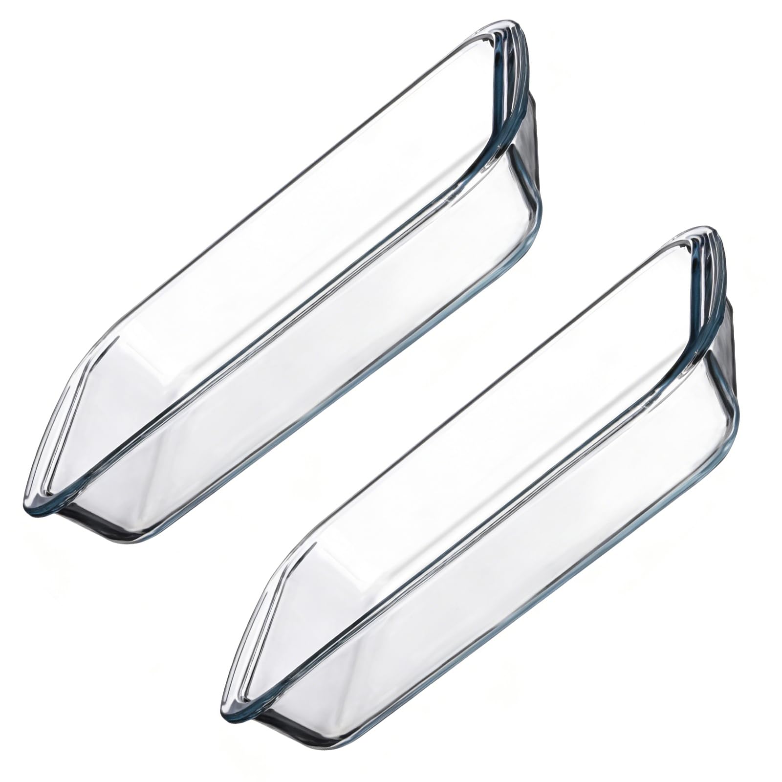 HDOYTXXM Clear Glass Baking Safe Baking Pan for Food While Cooking in Oven Multifunctional Bakewares