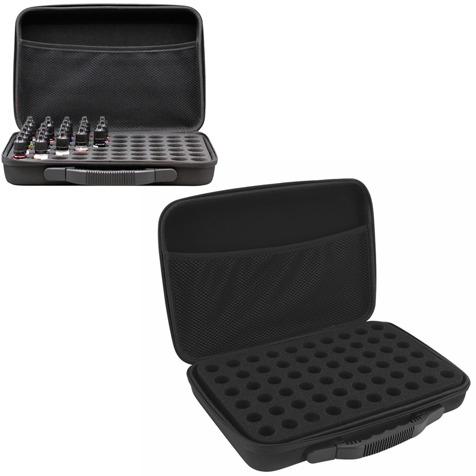 Estuche de Transporte Organizador de Almacenamiento de Tinta con Alcohol, Capacidad para 60 Botellas, Estuche de Tinta con Alcohol y Organizador de Pintura en Miniatura